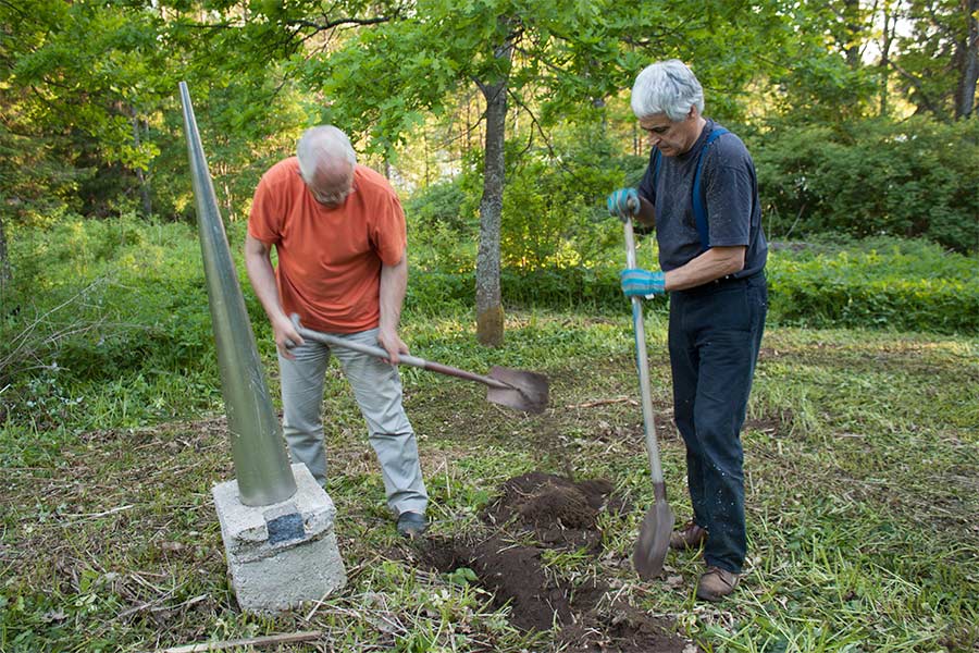 willow-ellipse - sculptures in the sculpture park, Open Air Museum POAM