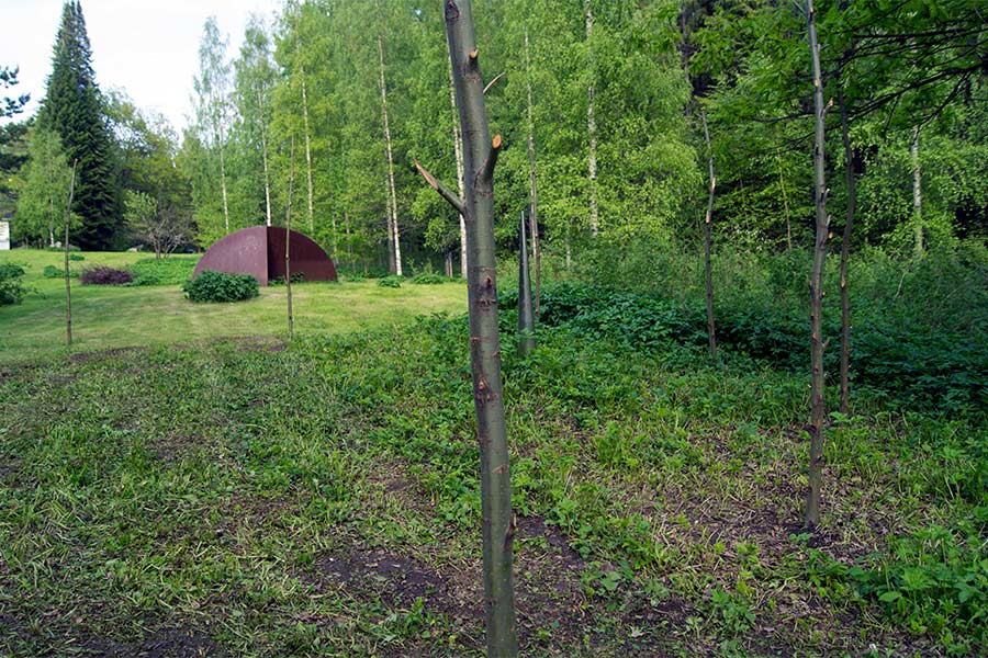 willow-ellipse - sculptures in the sculpture park, Open Air Museum POAM