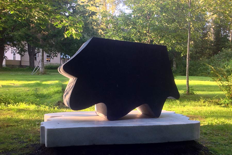 Adrie Verhoeven in POAM Penttilä Open Air Museum - sculpture park Finland | veistospuisto