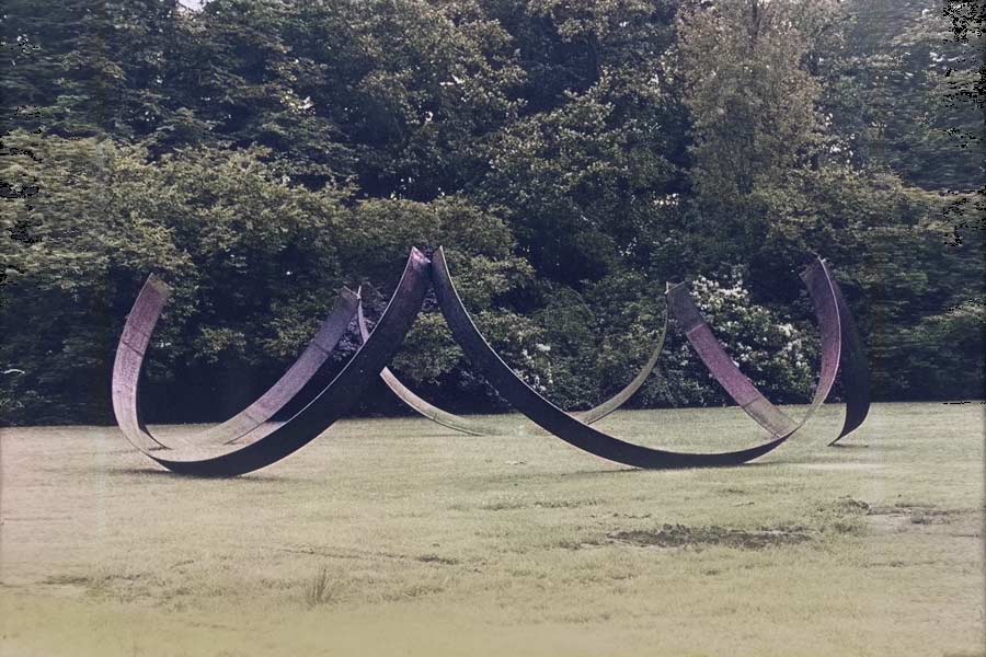 Jan Goossen in POAM Penttilä Open Air Museum - sculpture park Finland | veistospuisto