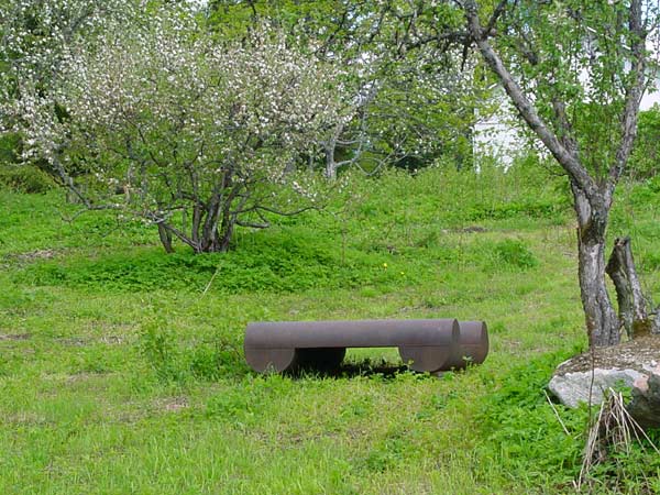 cor-ten steel sculpture - sculptures in the sculpture park, Open Air Museum POAM